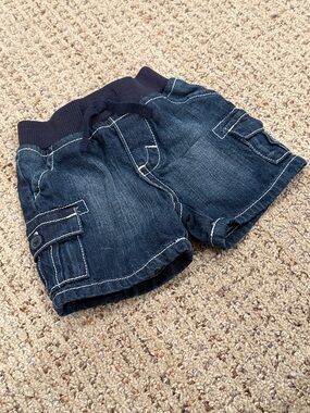 💥SALE 10/$20💥 Gymboree Navy Denim Cargo Shorts